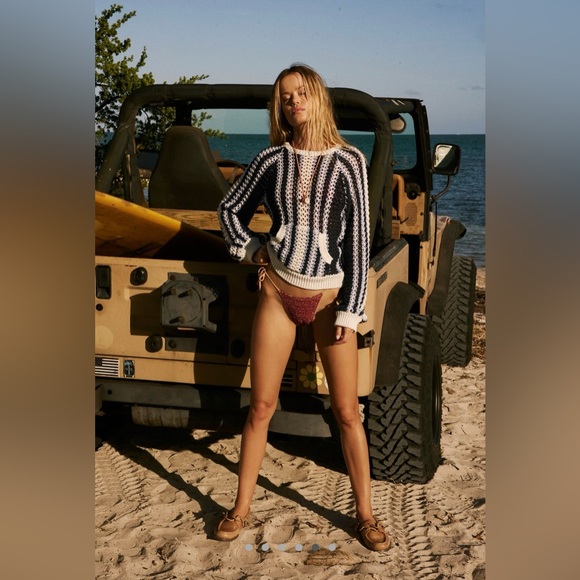 Free People Beach Dayton Sweater Pullover - Picture 6 of 14